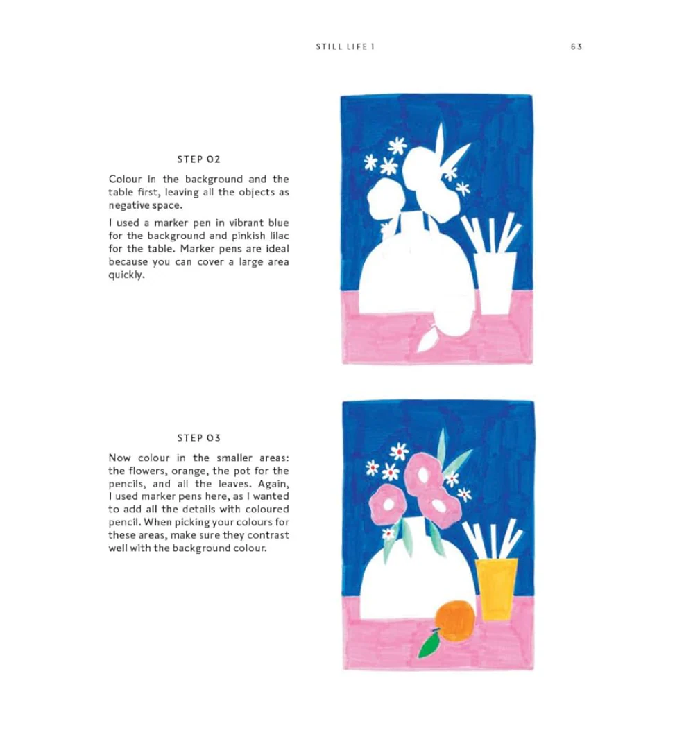 '15 Minute Art: Drawing' Book - Image 4