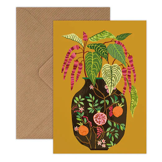 'Amaranthus' Greetings Card