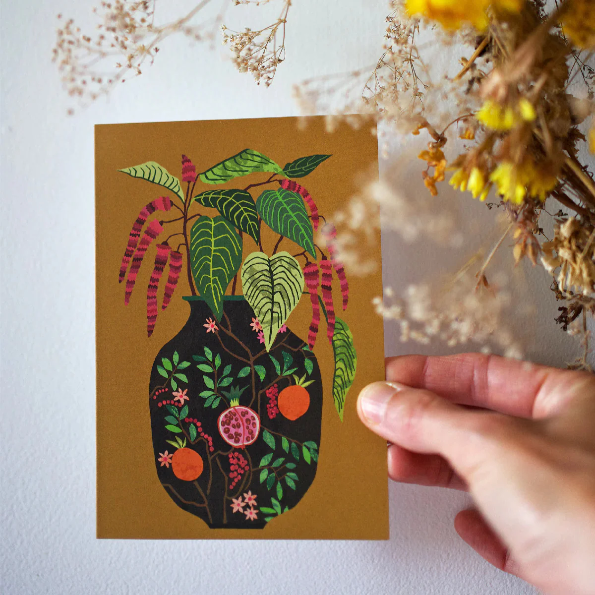 'Amaranthus' Greetings Card - Image 2