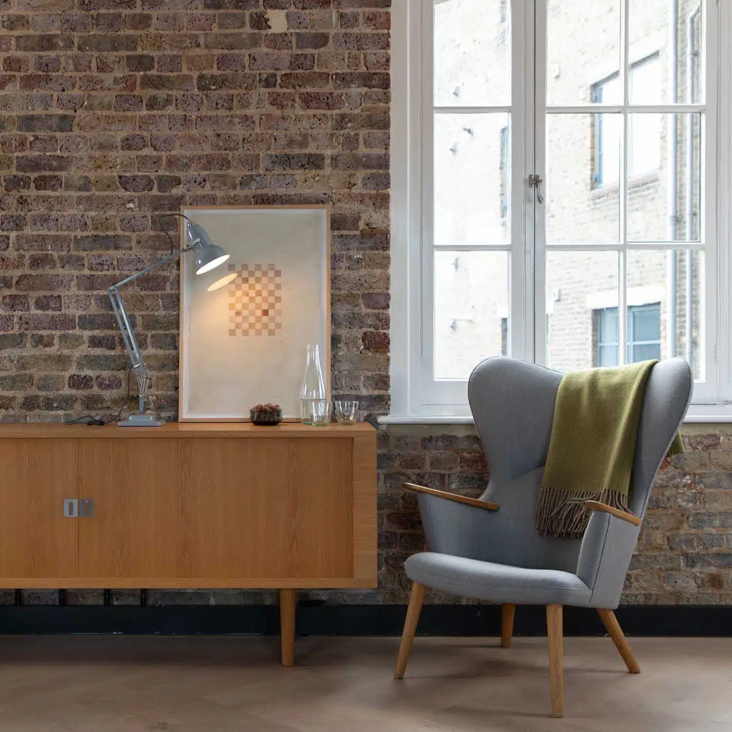 Anglepoise Original 1227 Desk Lamp - Dove Grey - Image 4