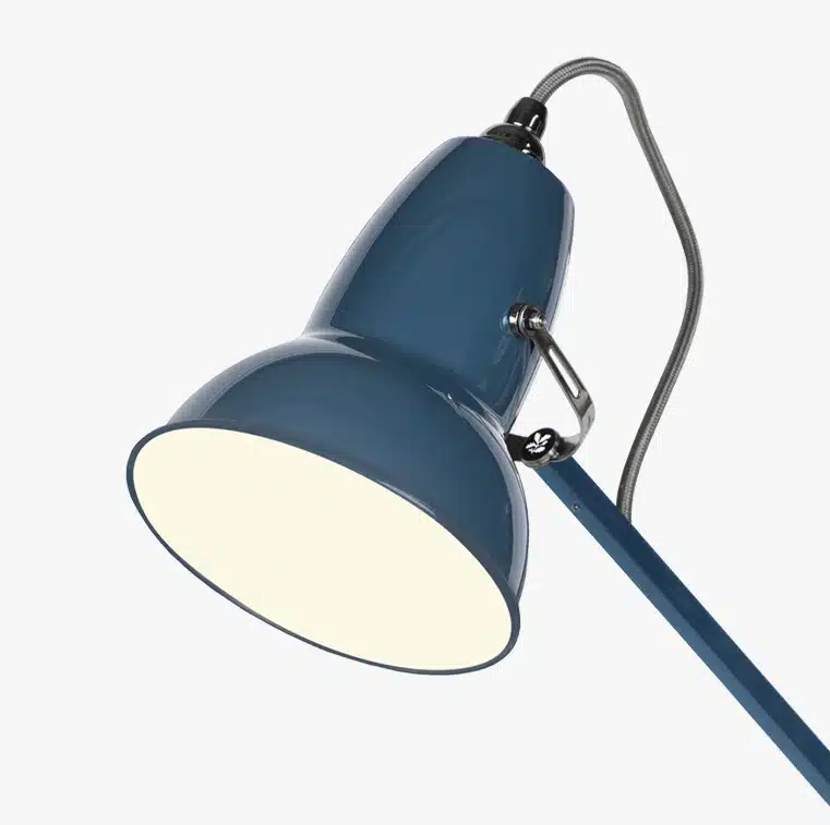 Anglepoise Original 1227 Desk Lamp - National Trust Edition 'Neptune Blue' - Image 4