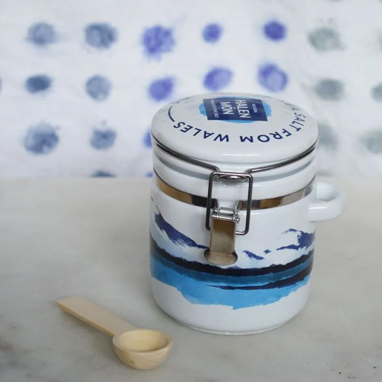 Anglesey Sea Salt Halen Môn - Ceramic Jar 100g Pure Sea Salt - Image 2