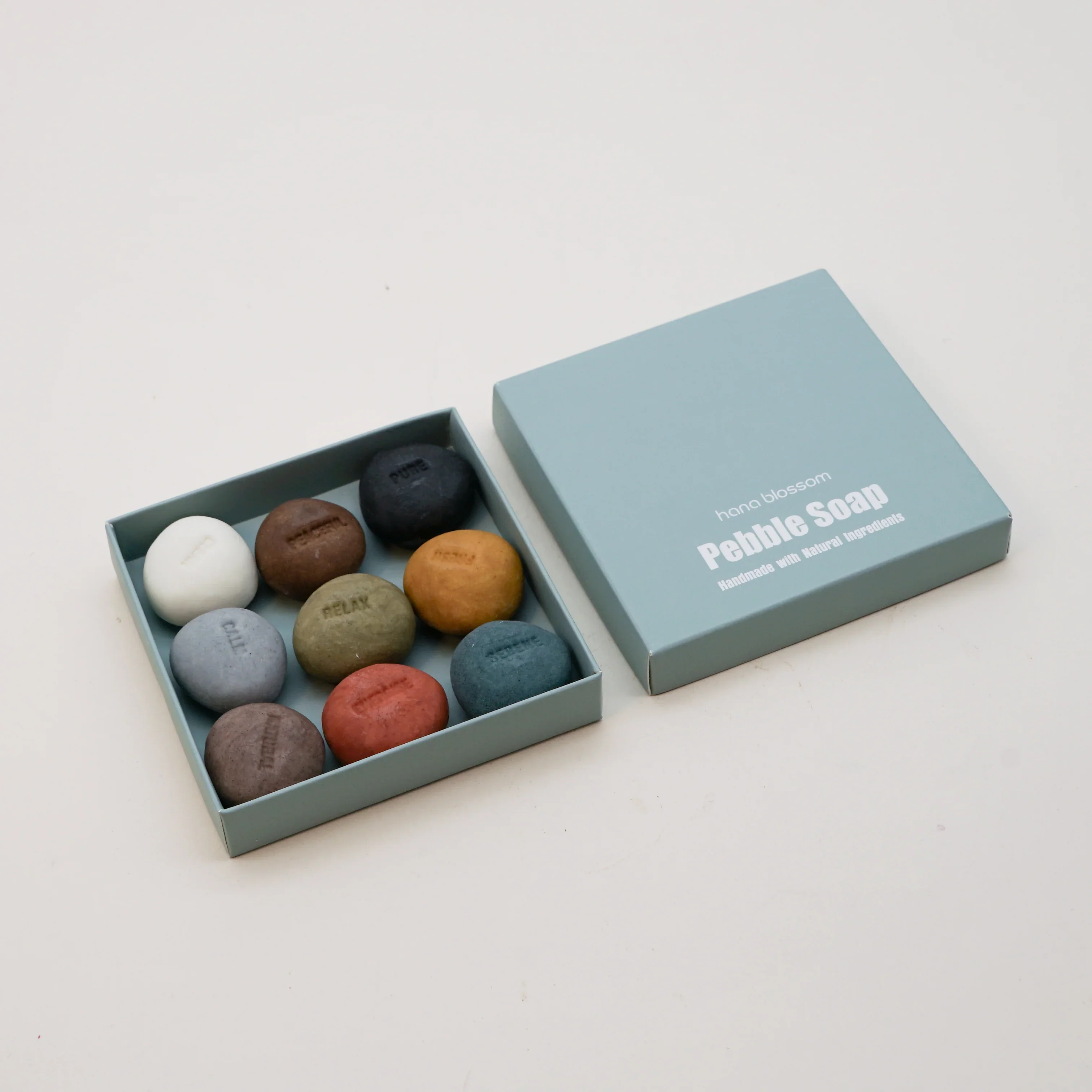 Assorted Mood Wording Pebble Soaps
