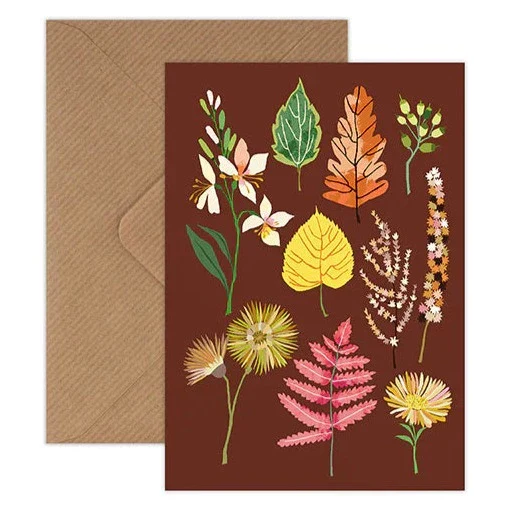 'Autumn Begins' Greetings Card