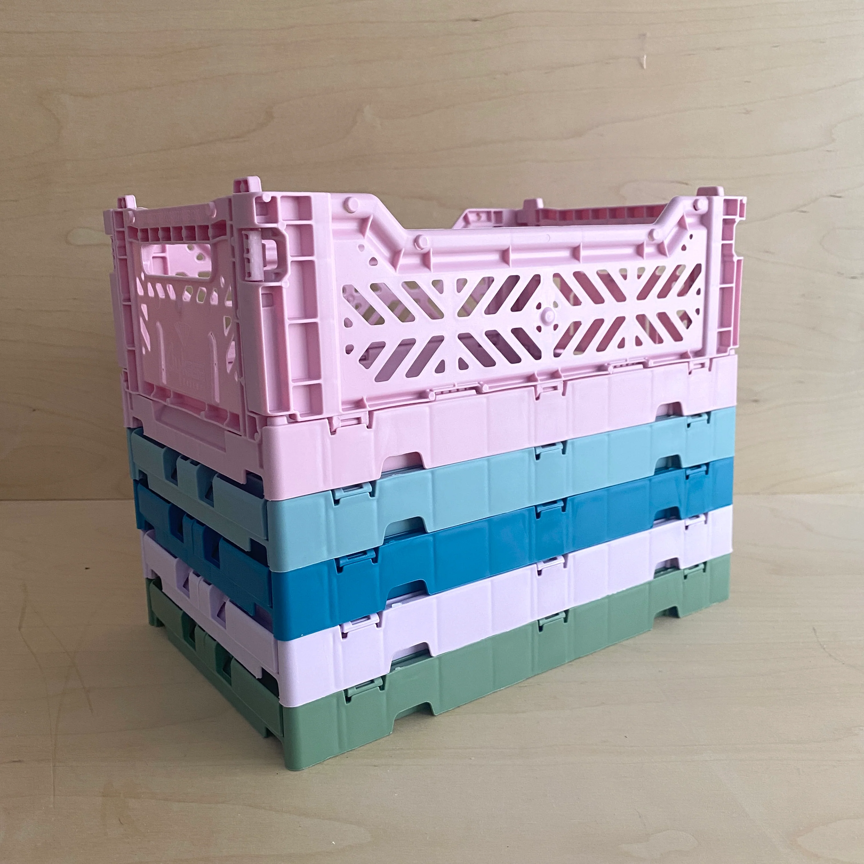 Aykasa Mini Stackable Storage Crates