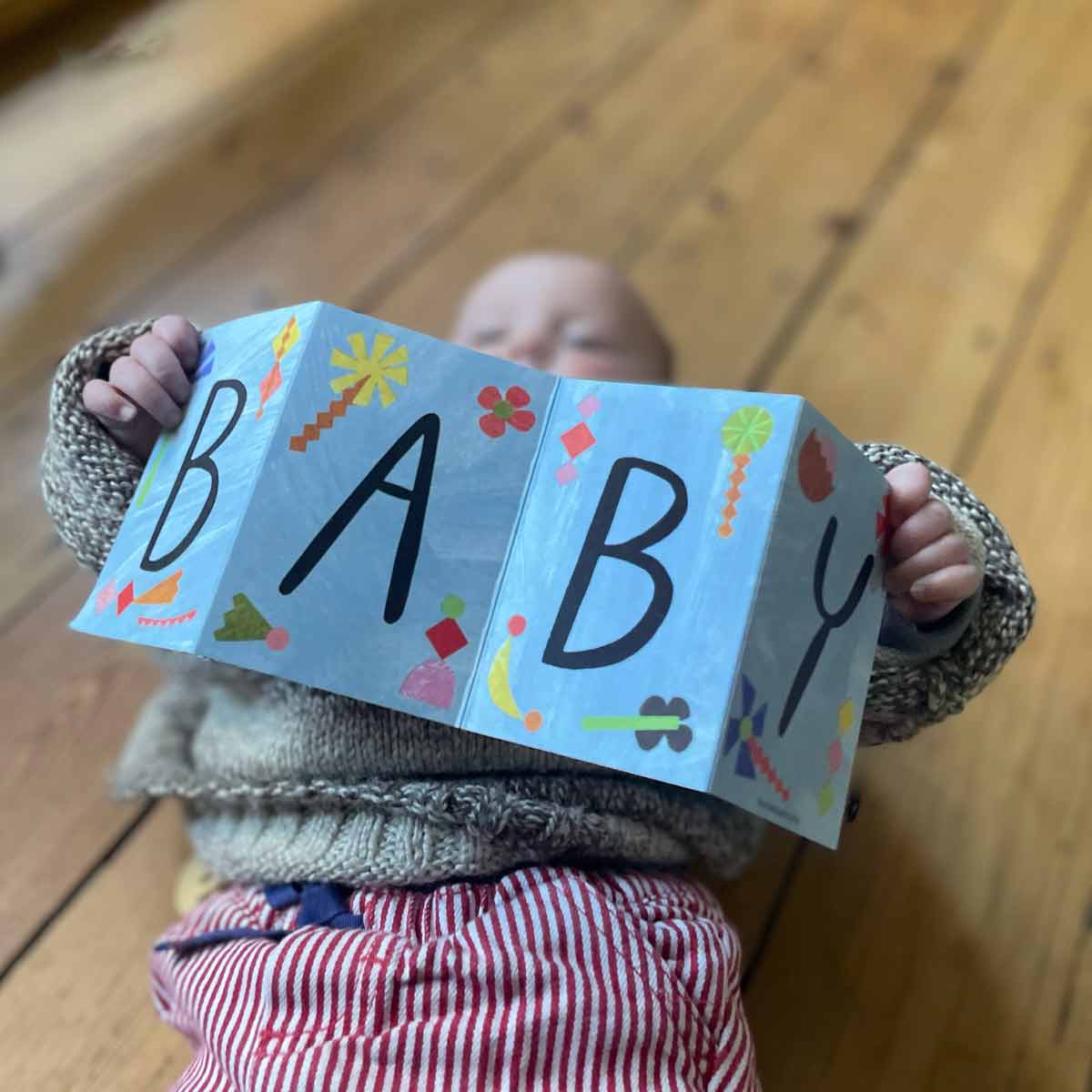 Baby Concertina Card - Image 2