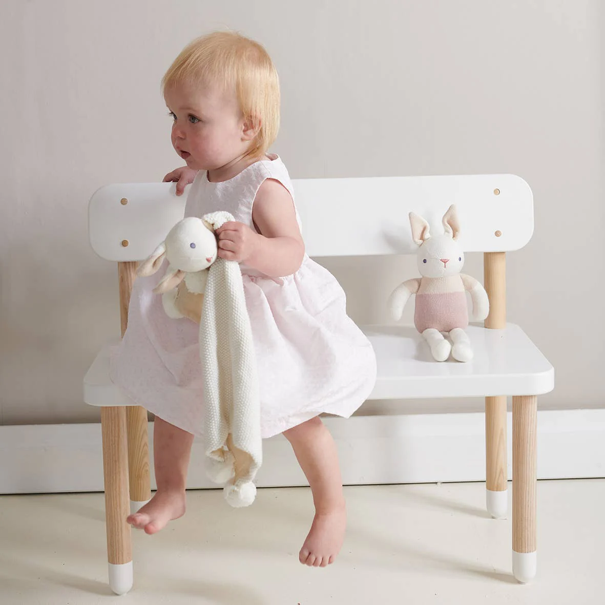 Baby Threads Organic Bunny Comforter - Image 2