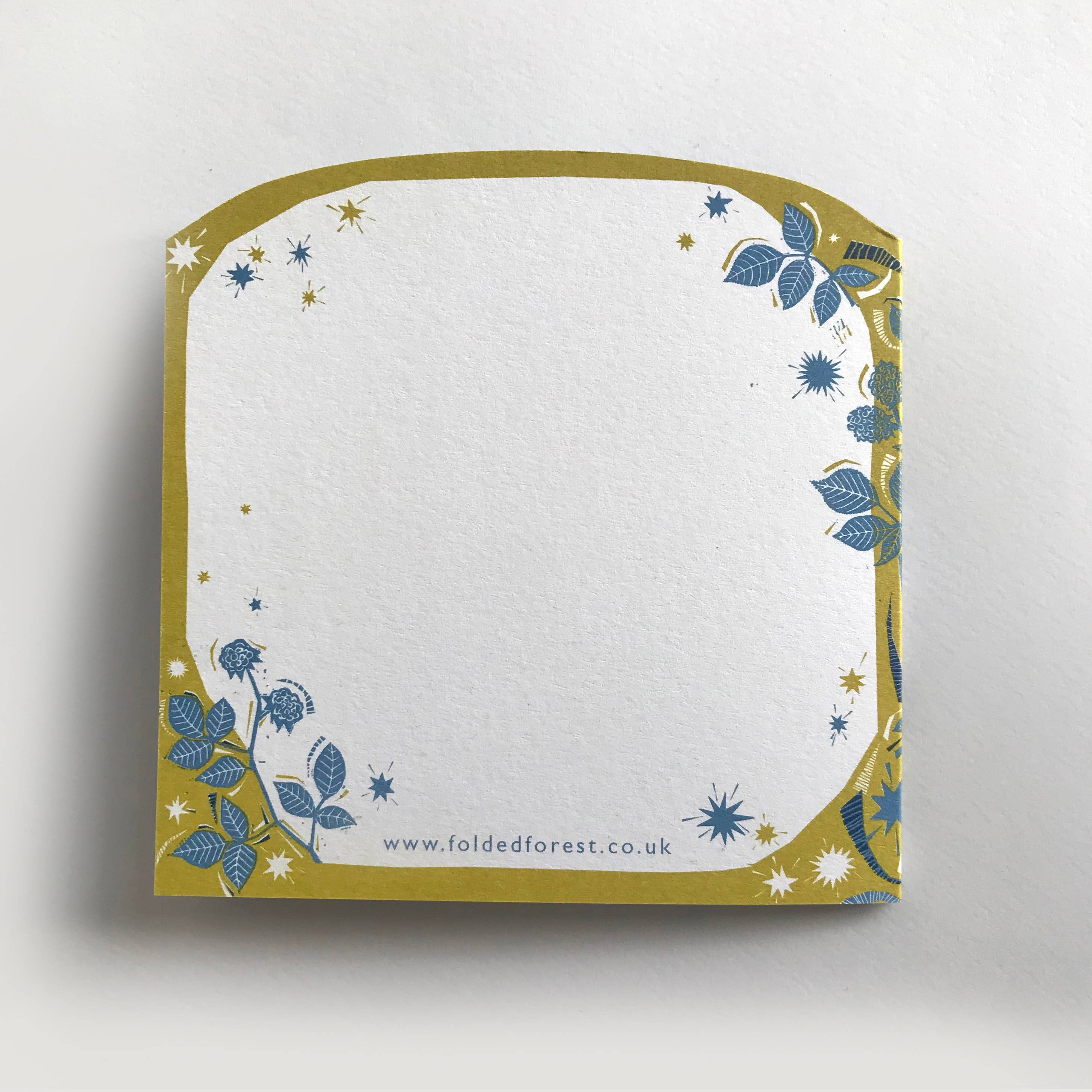 'Badger Amongst the Brambles' Die Cut Fold-Out Greetings Card - Image 9