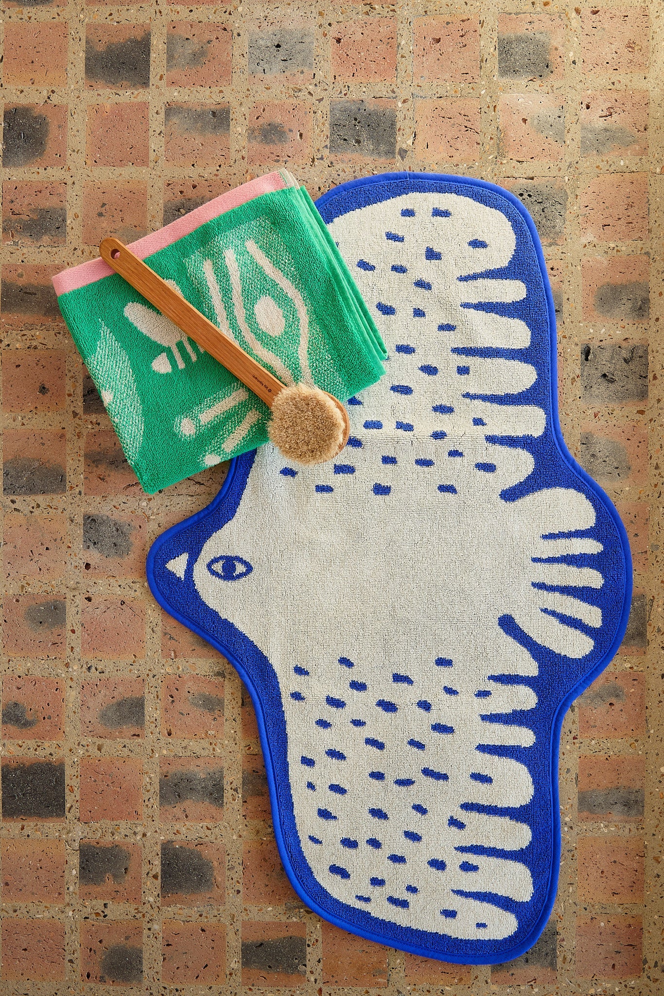 Bird Shaped Bath Mat by Donna Wilson - Image 2