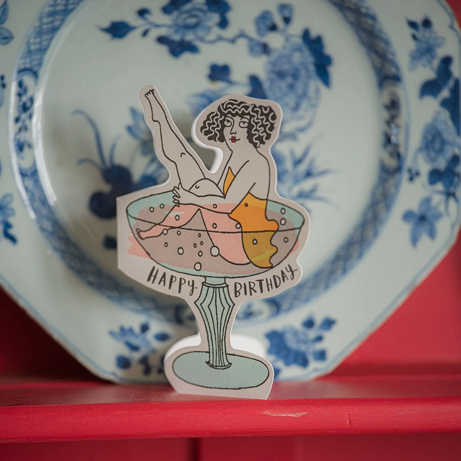 'Birthday Cocktail' Greetings Card - Image 2