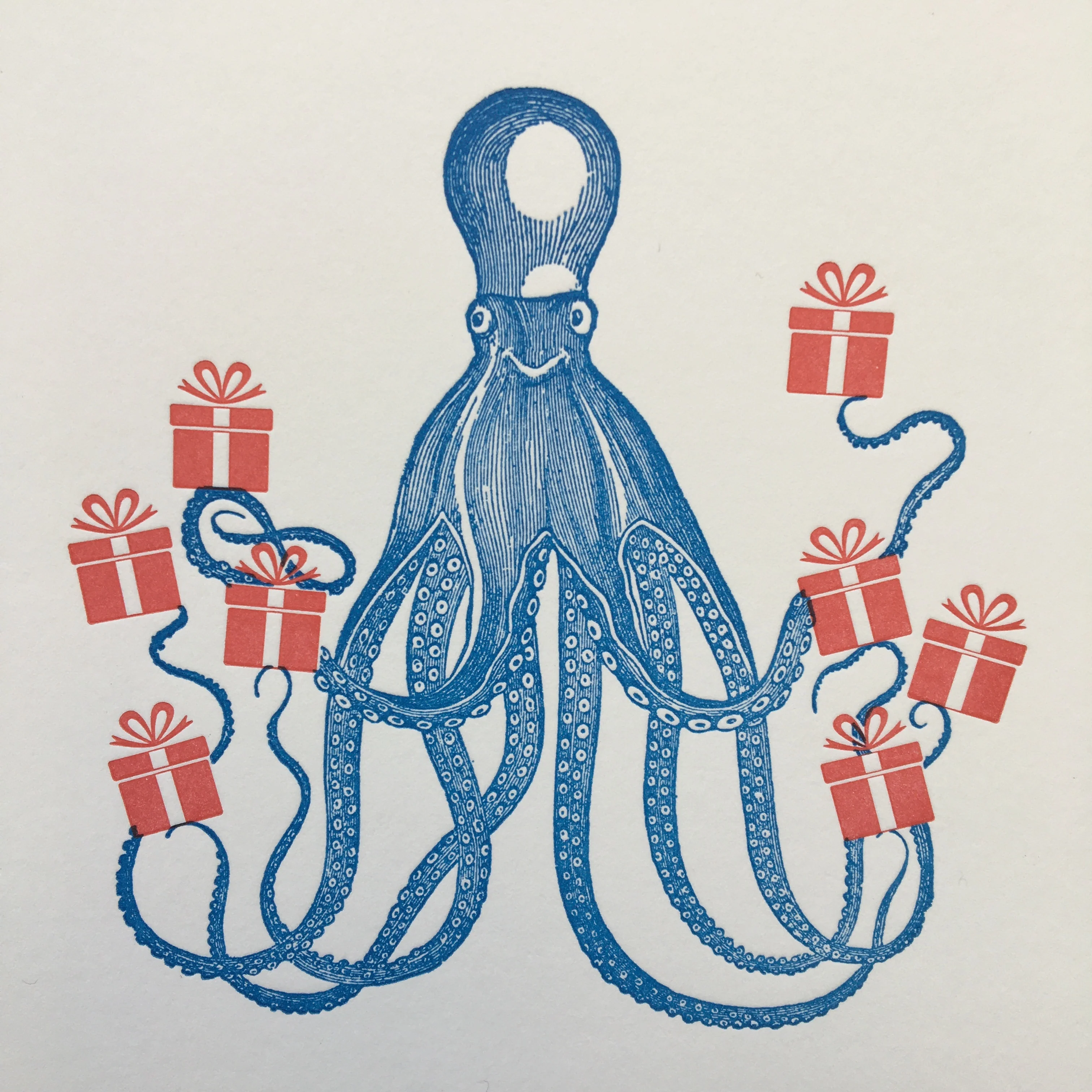 'Birthday Octopus' Greetings Card - Image 2