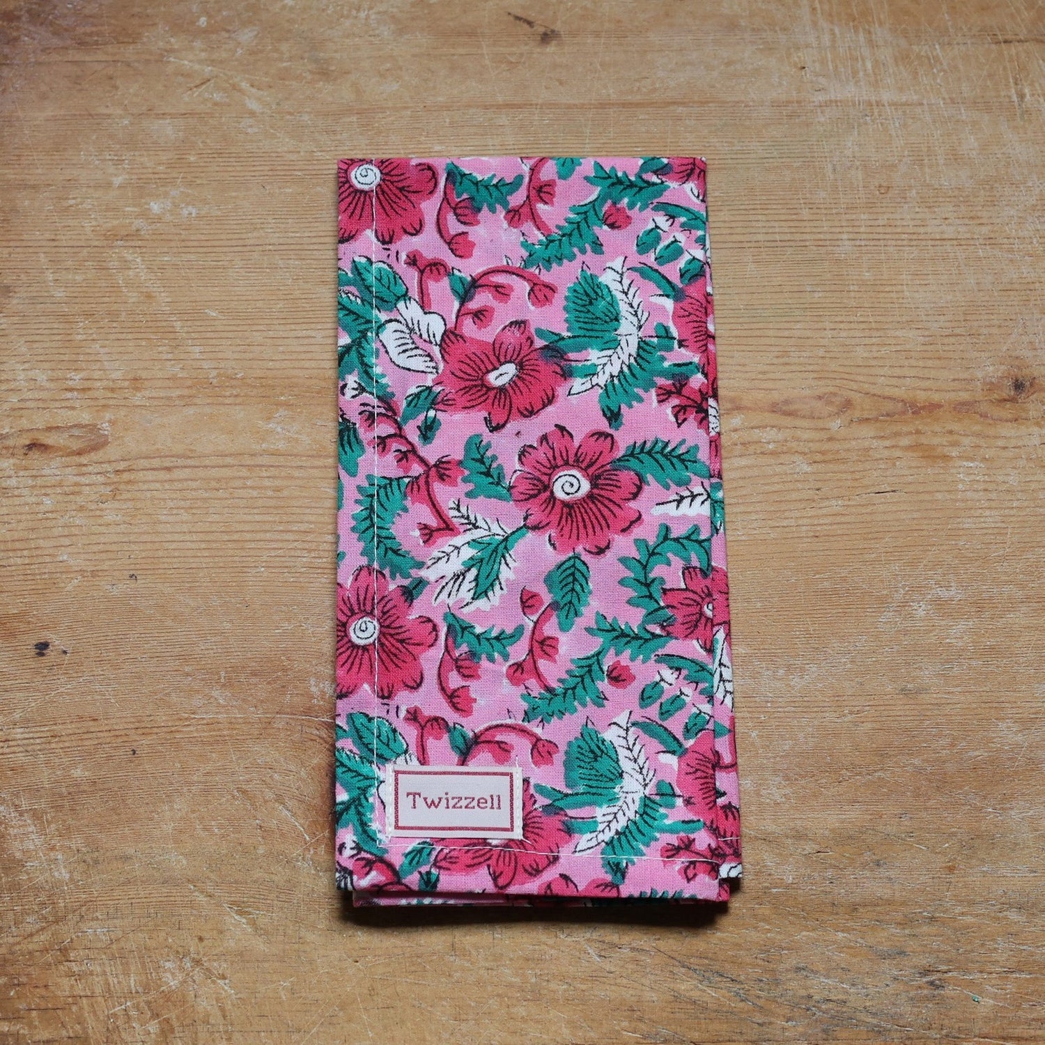 Block Print Napkins - Set of 4 - Image 6