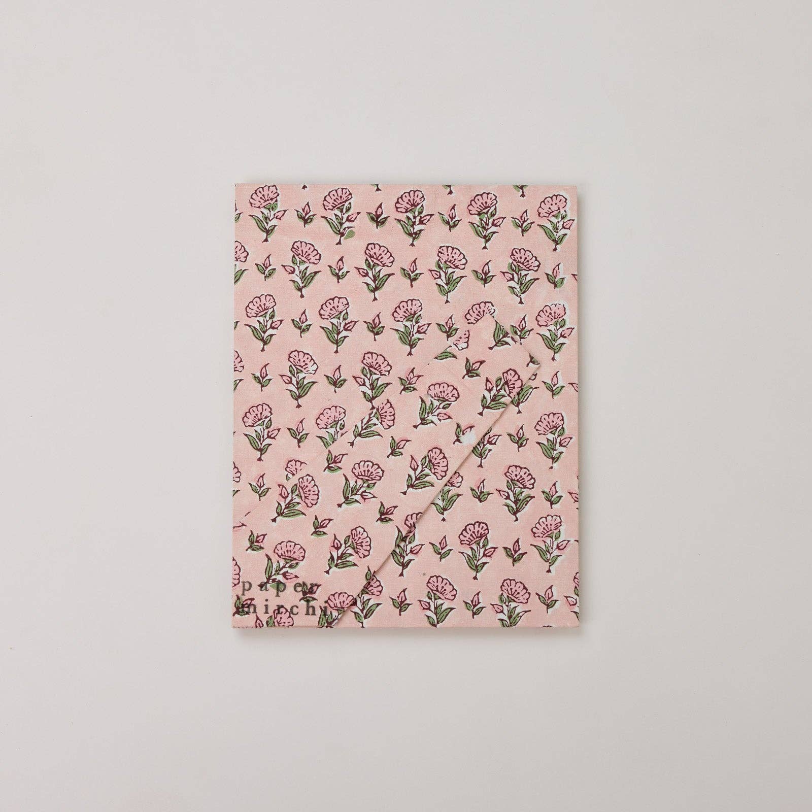 Block Printed Picture Frame - Ditsy Floral Blush - Image 5