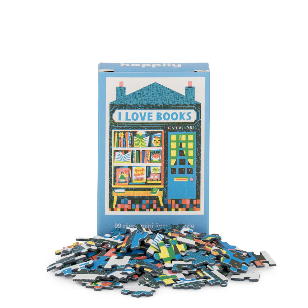 Book Shop - 99 Piece Mini Jigsaw - Happily Puzzles