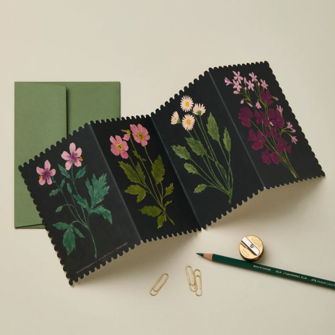 'Botanical' Concertina Greetings Card - Image 2