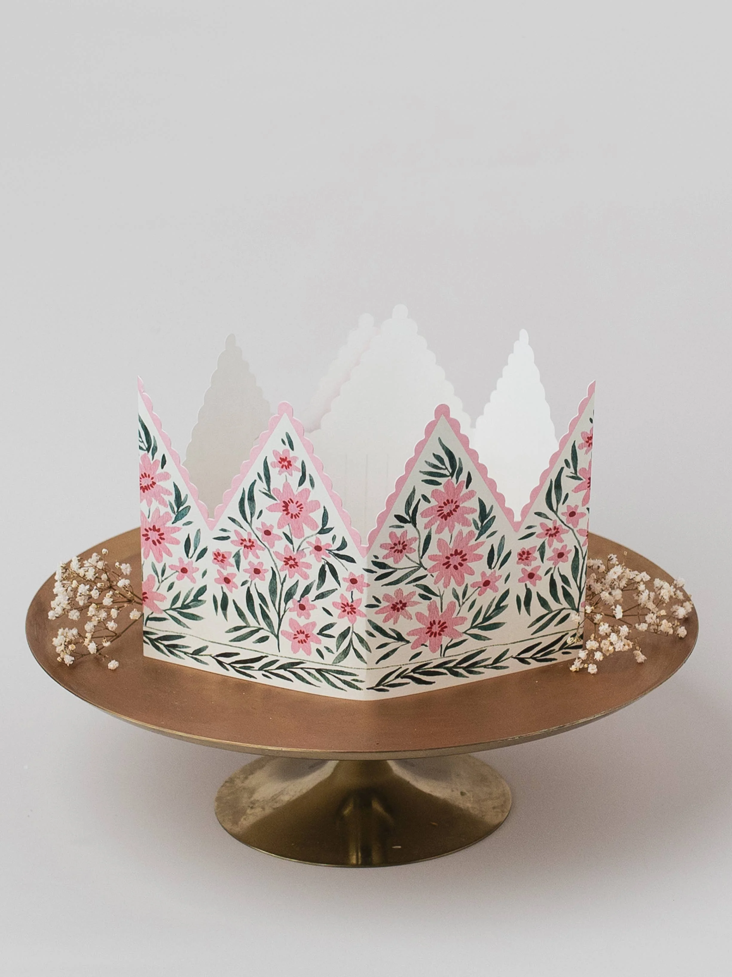 Botanical Crown Greetings Card - Image 3