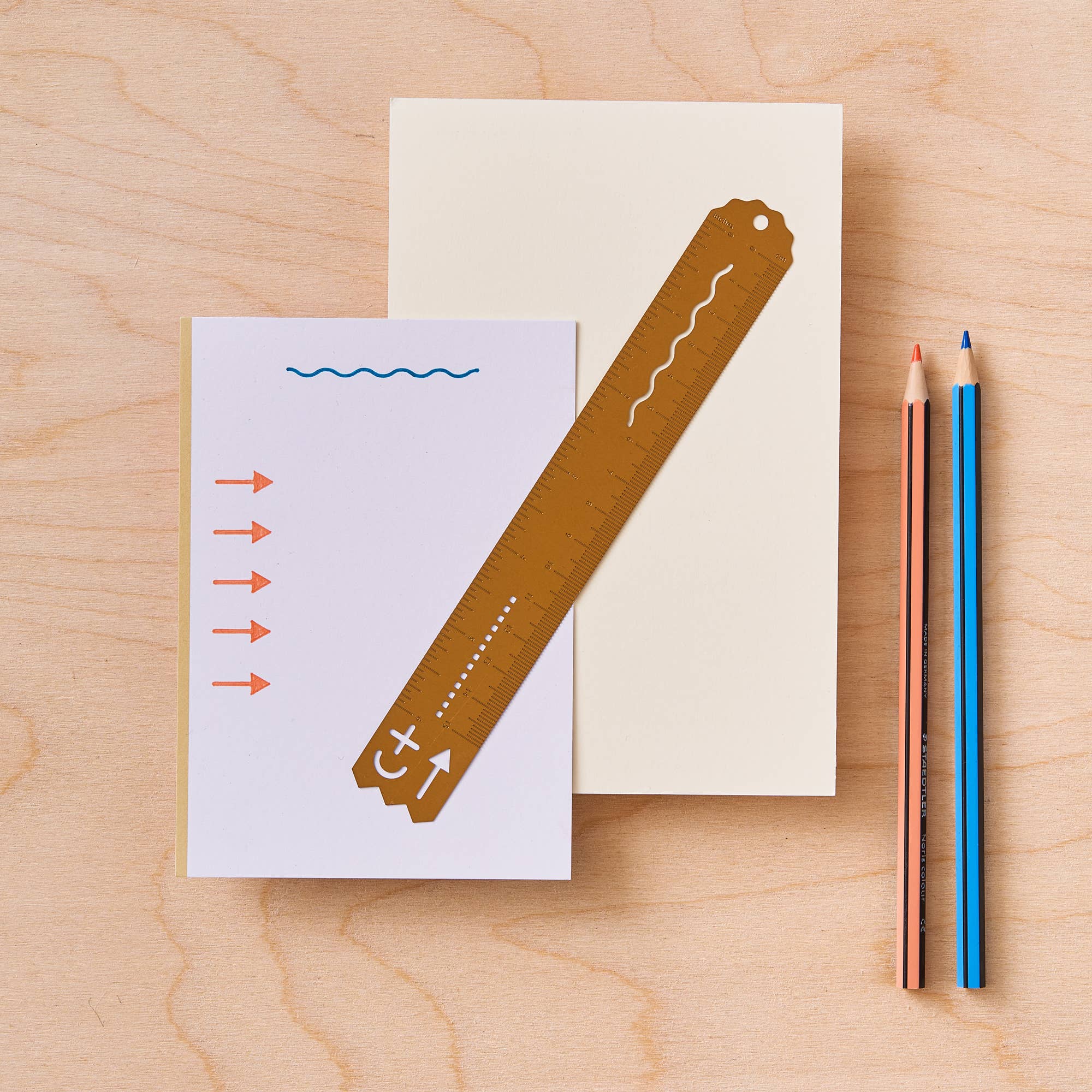 Brass Stencil Ruler - Image 3