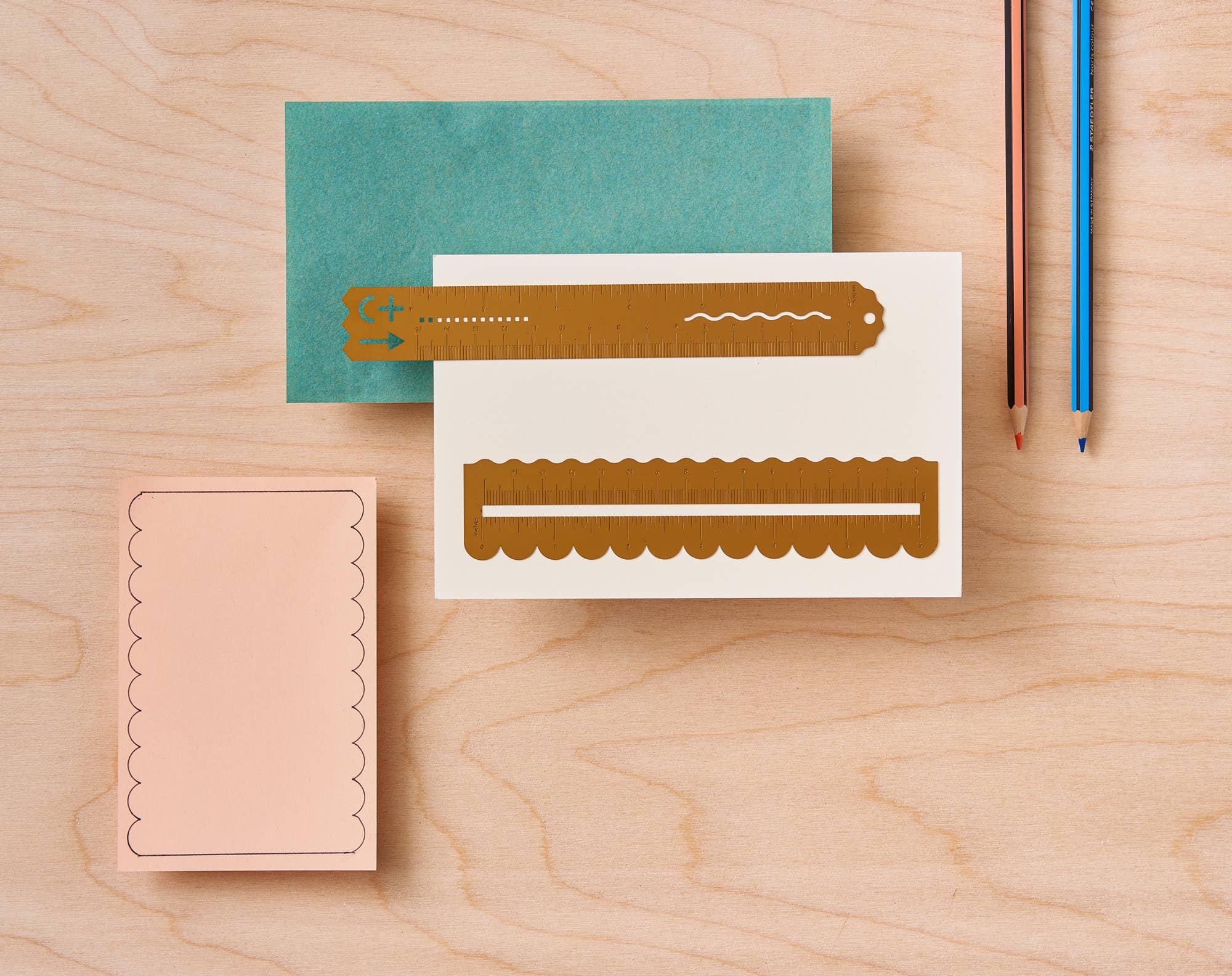 Brass Stencil Ruler - Image 4