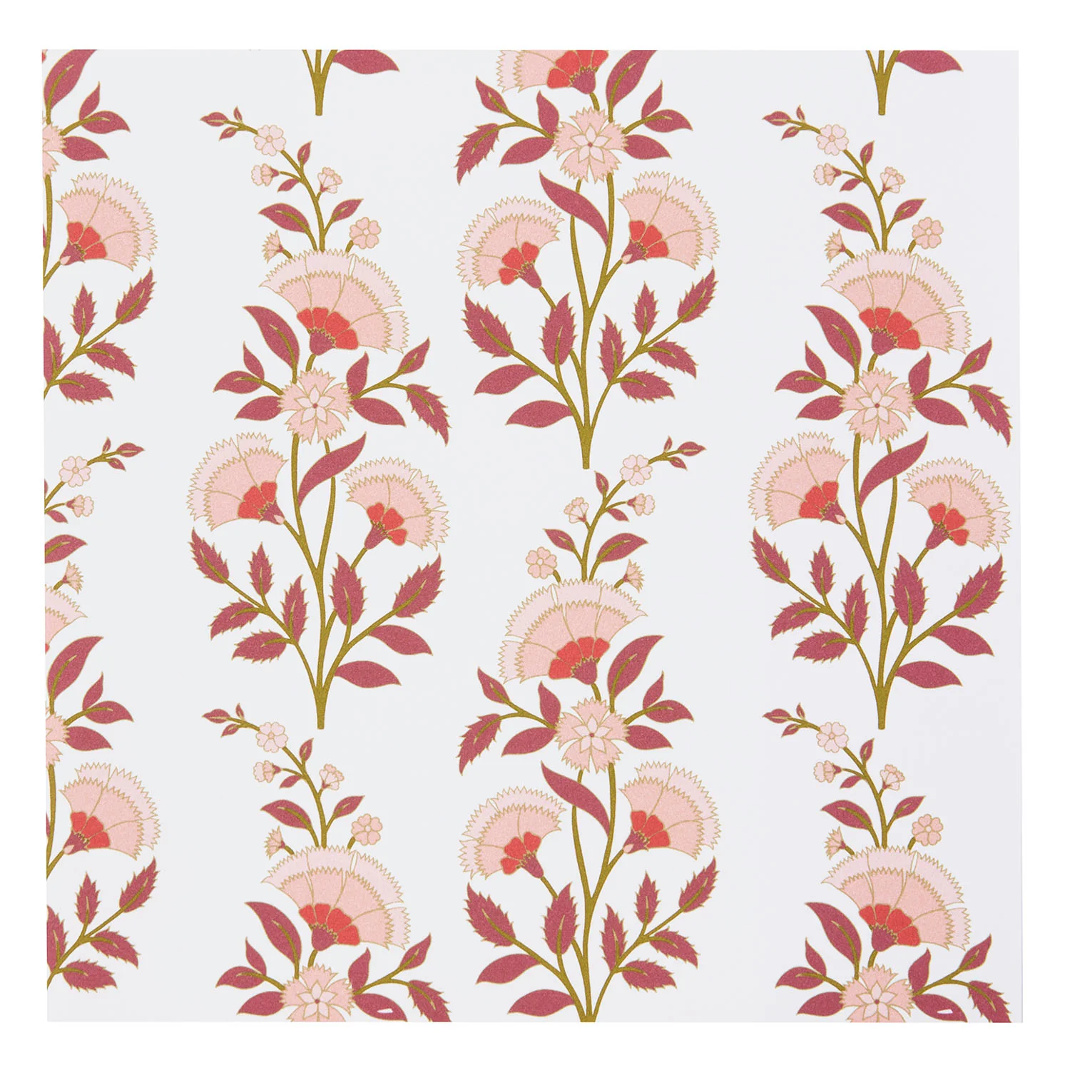 Calla Scarlet Paper Napkins - Pack of 50