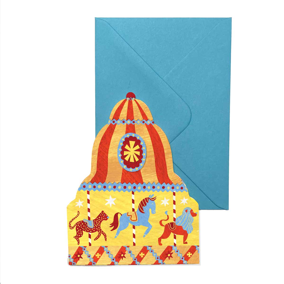 Carousel Shaped Greeting Card - Image 2