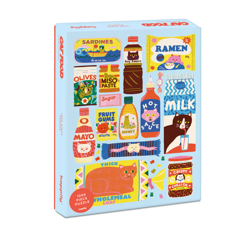 Cat Food - 1000 Piece Jigsaw - Happily Puzzles