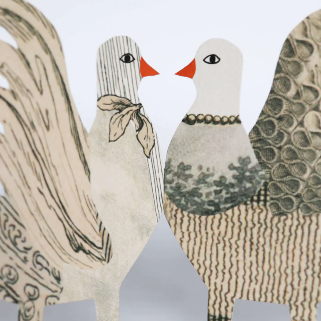 'Chickens' Fold-Out Greetings Card - Image 3