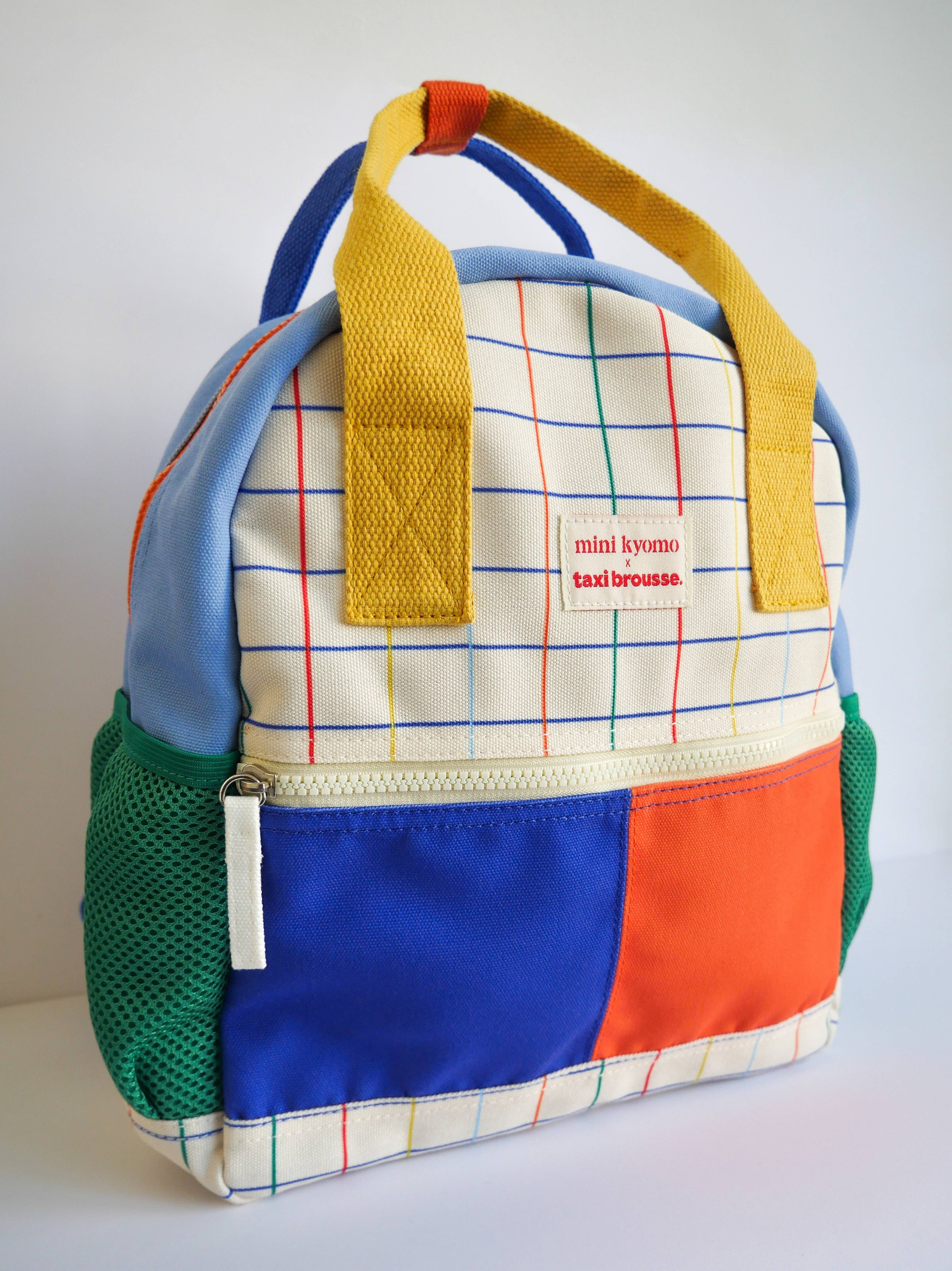 Mini Kyomo x Taxi Brousse 'Colour Block' Backpack