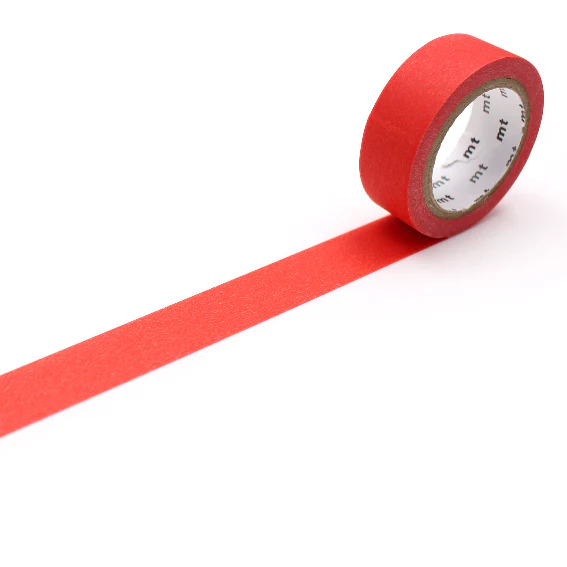 MT Washi Tape - Matte Red