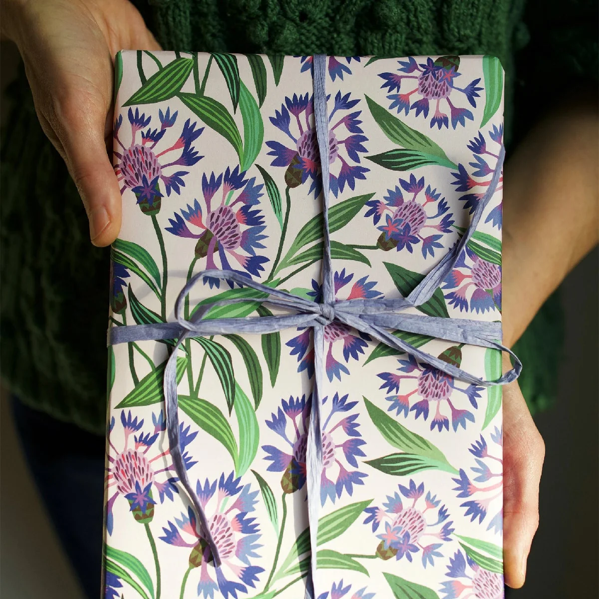 'Cornflower' Wrapping Paper - Image 2