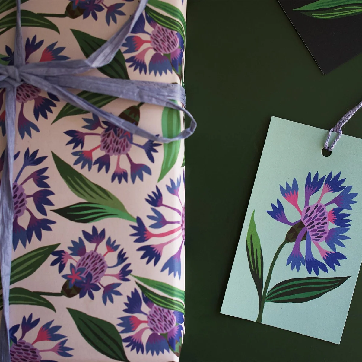 'Cornflower' Wrapping Paper - Image 3