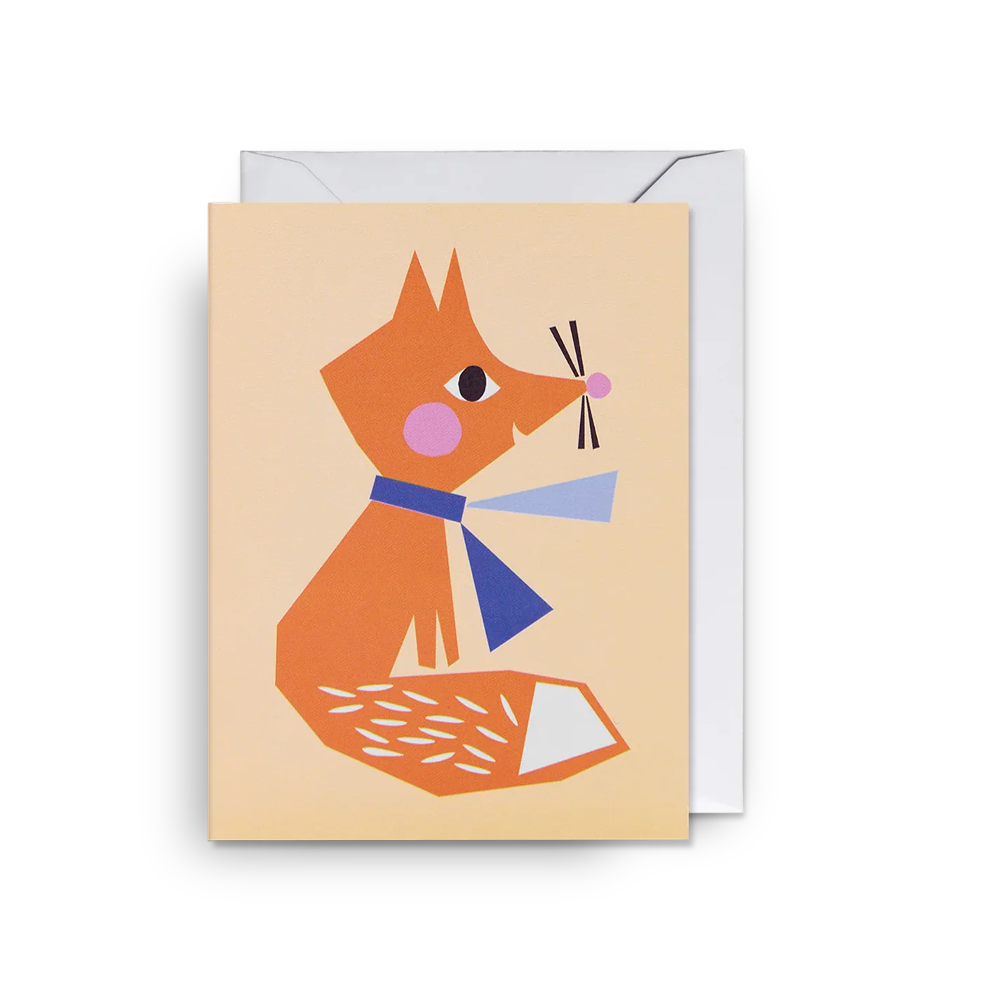 'Fox' Mini Greetings Card