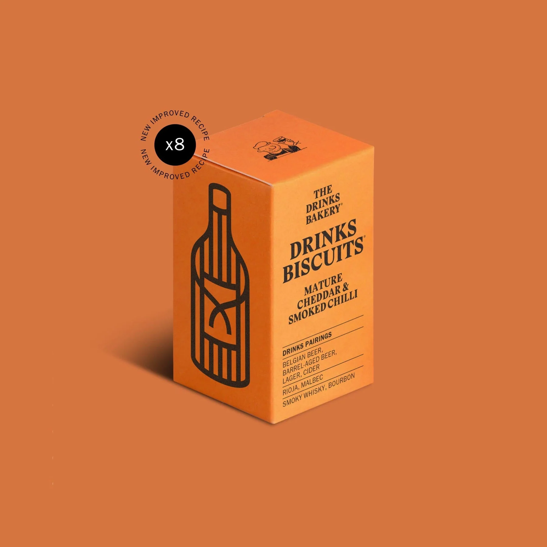 Drinks Biscuits - Mature Cheddar & Smoked Chilli