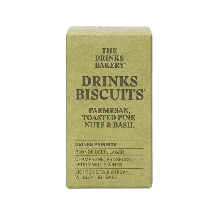 Drinks Biscuits - Parmesan, Toasted Pine Nut & Basil