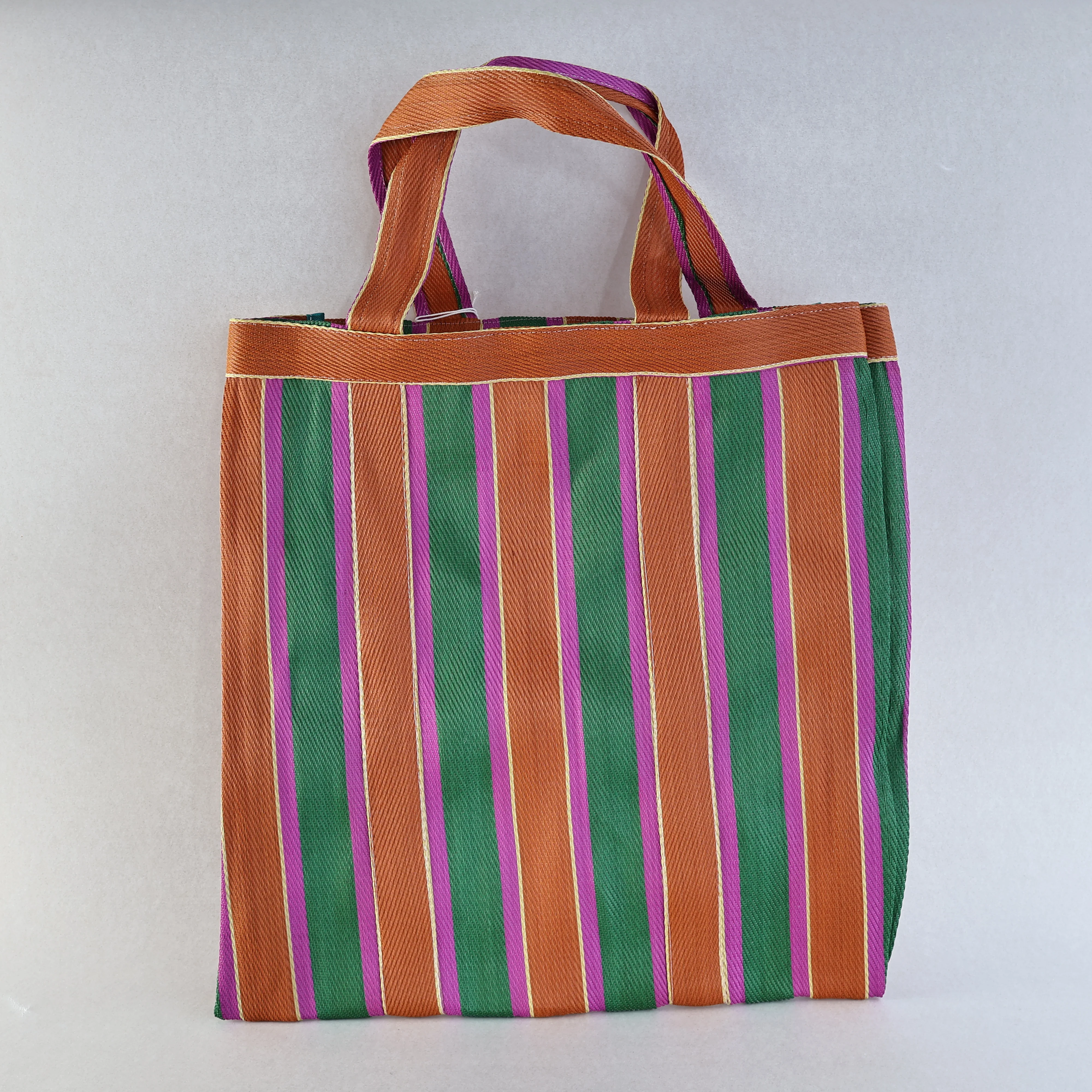 Fairtrade Nylon Striped Tote