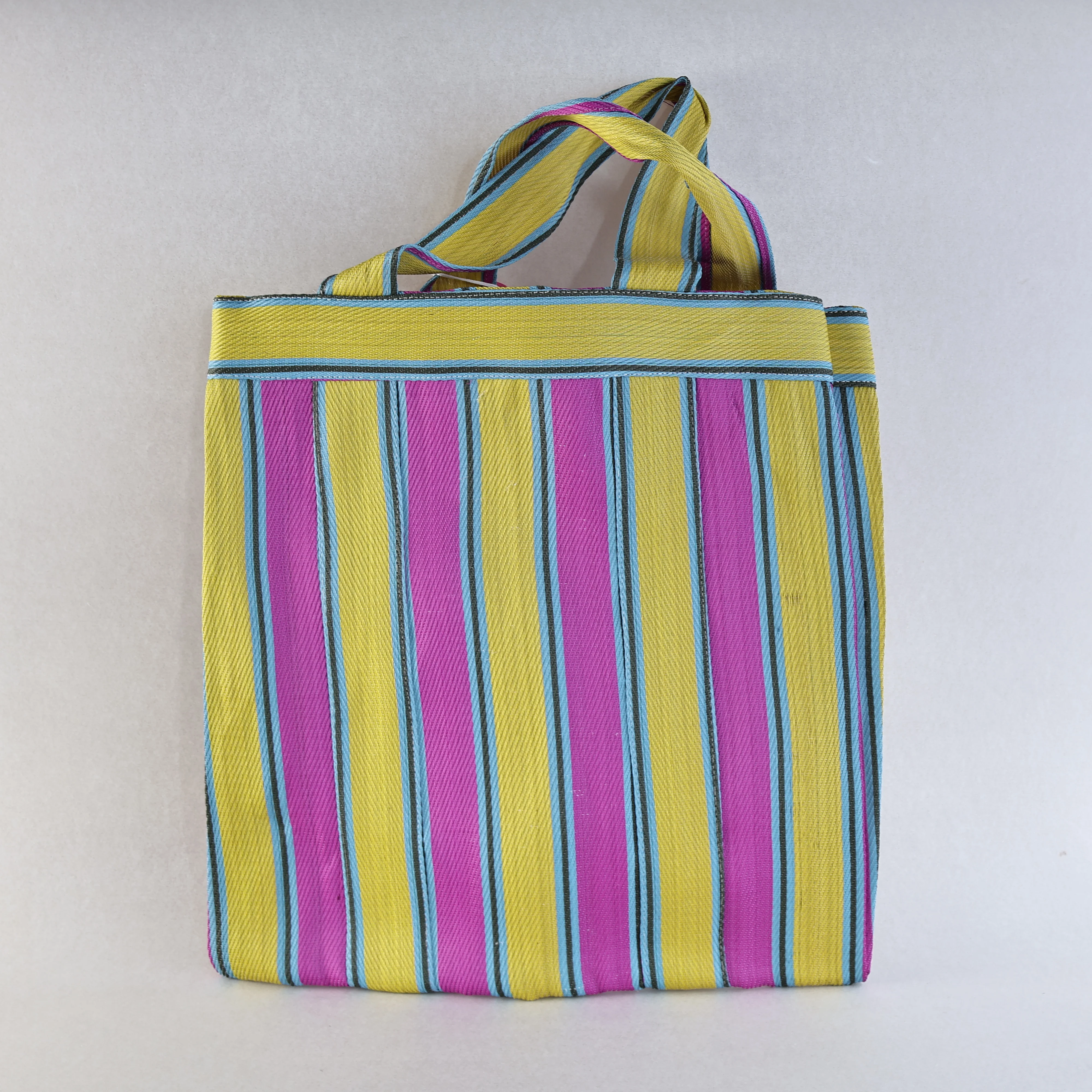 Fairtrade Nylon Striped Tote - Image 2