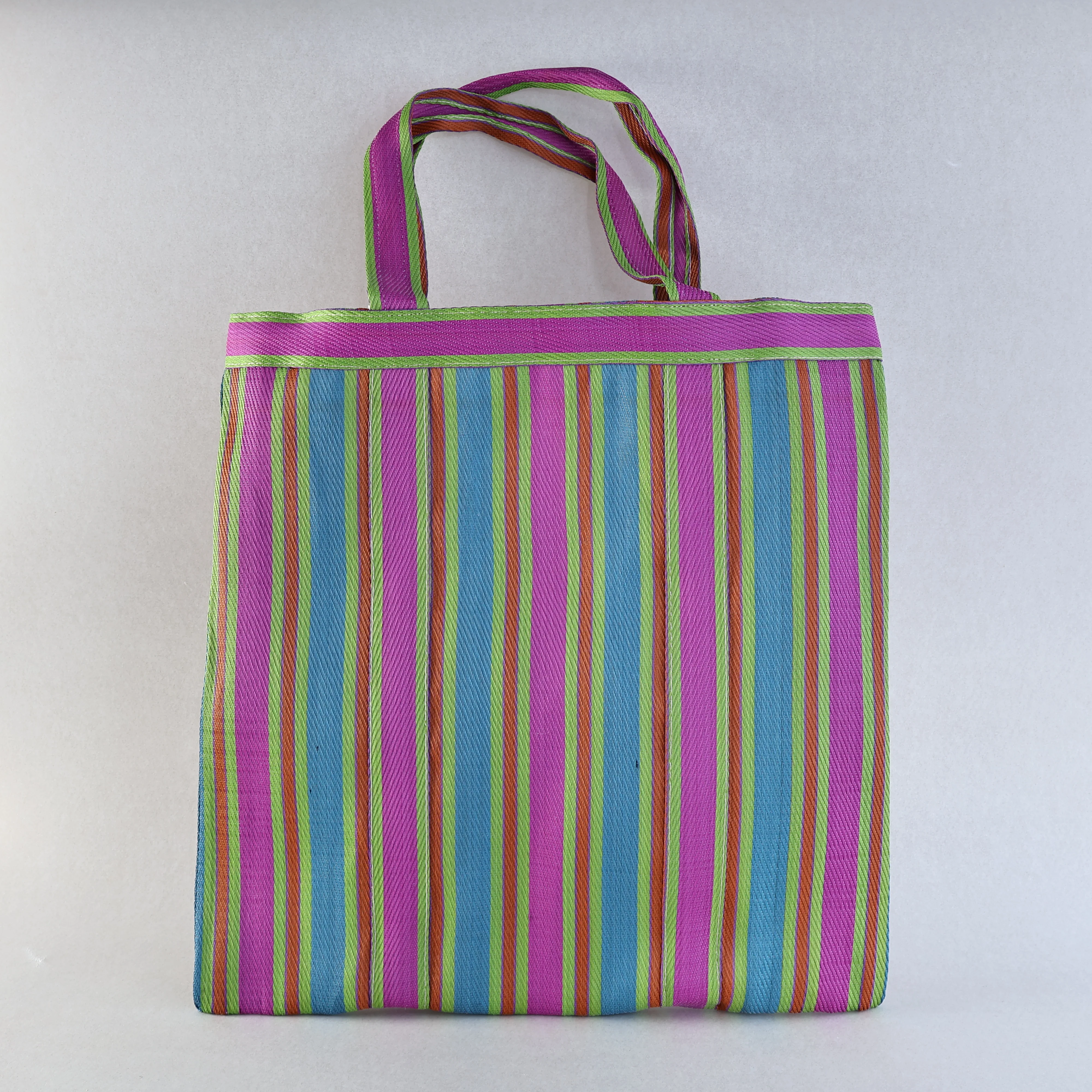 Fairtrade Nylon Striped Tote - Image 3