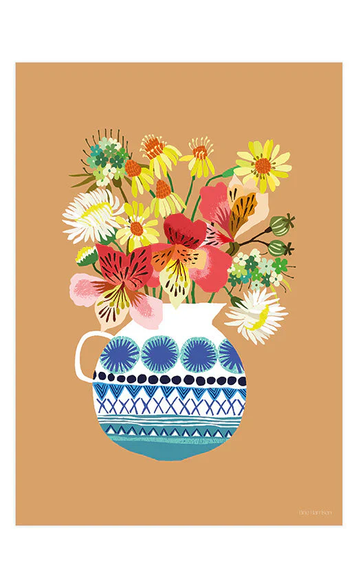 'Festival Flowers' Print - Image 2
