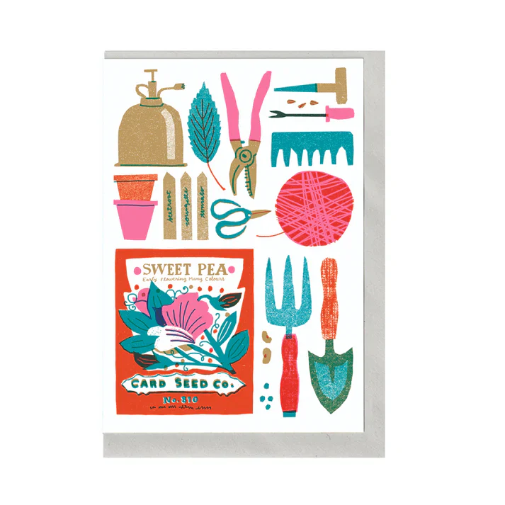 'Gardener Collection' Greetings Card
