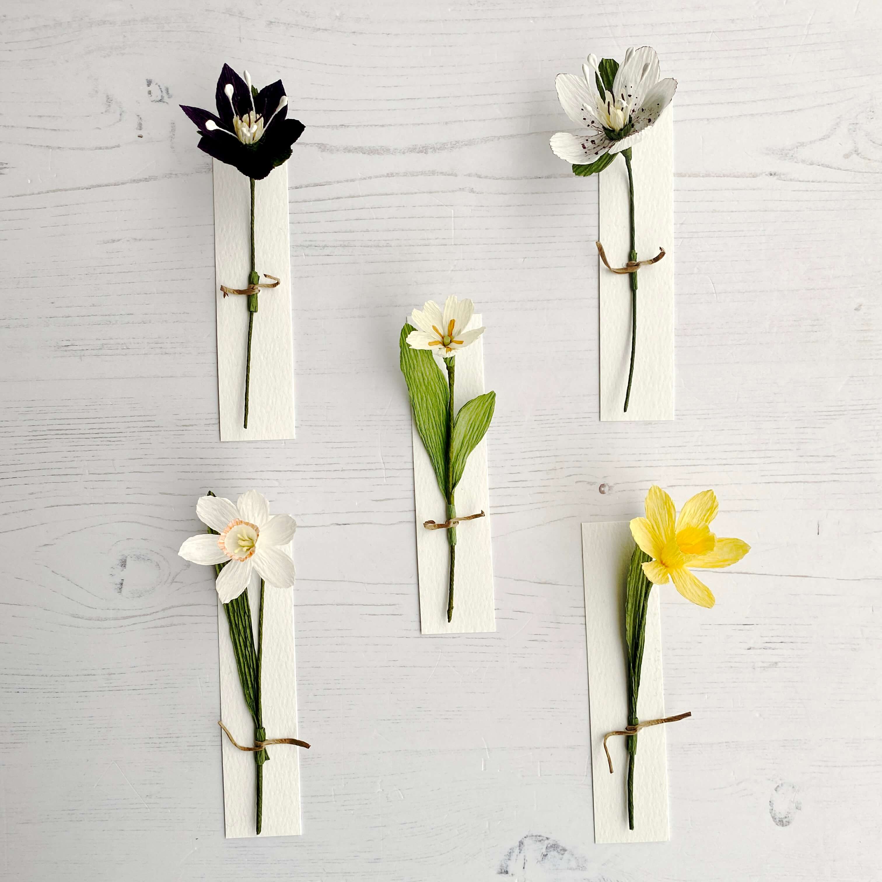 Handmade Mini Paper Flower Buds