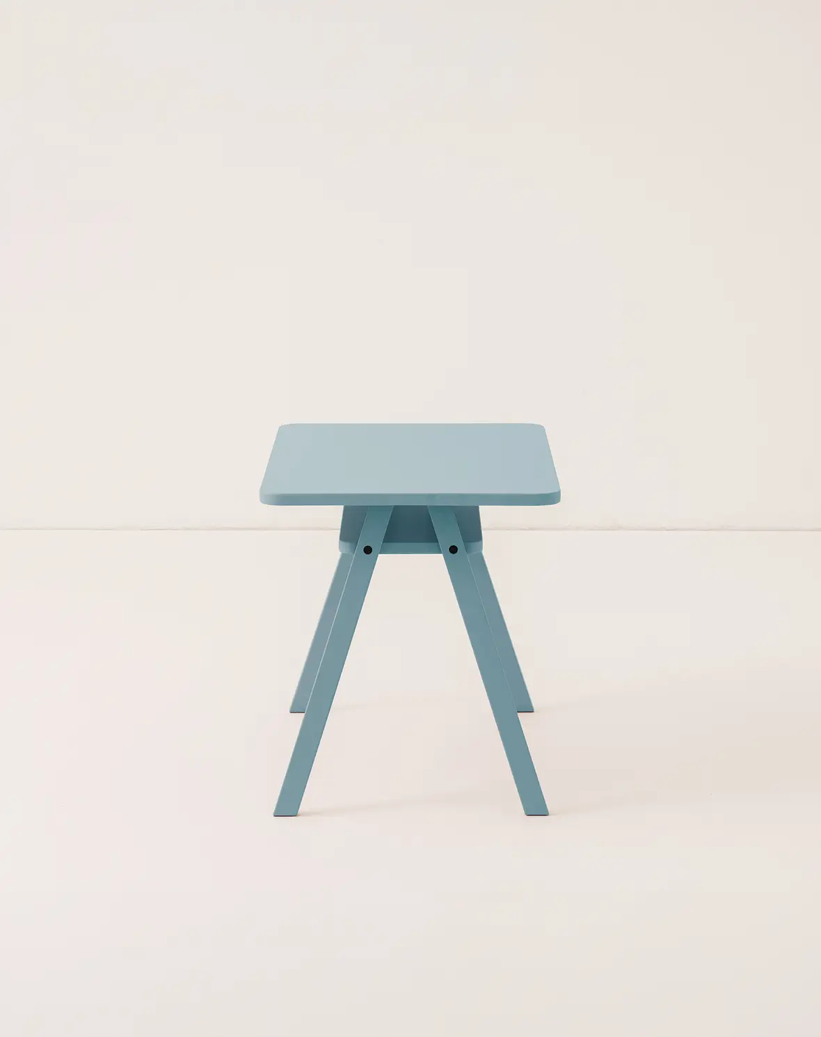 'Growing Green' Wooden Kids Table - Baltic Blue - Image 4