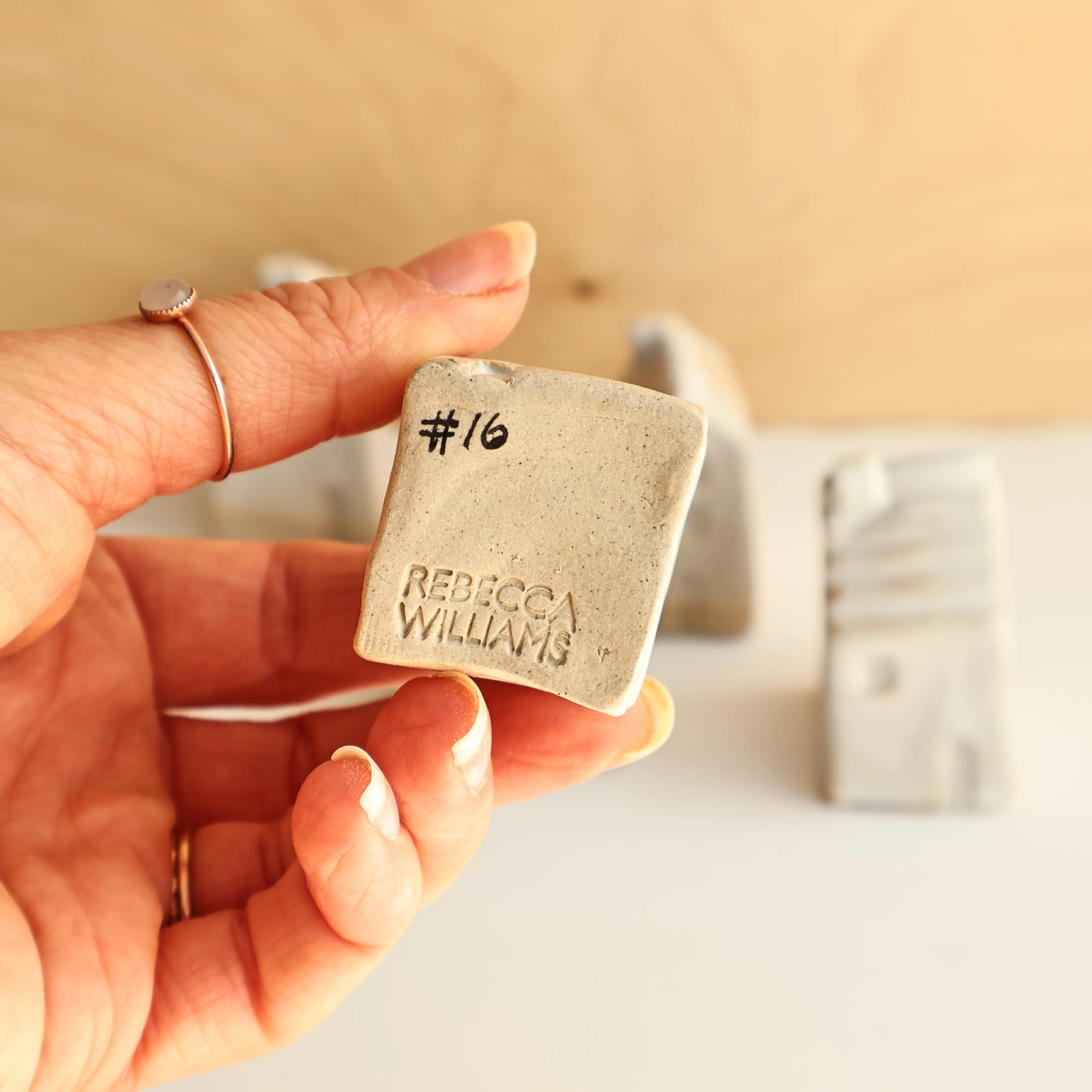Handmade Ceramic House - Image 2