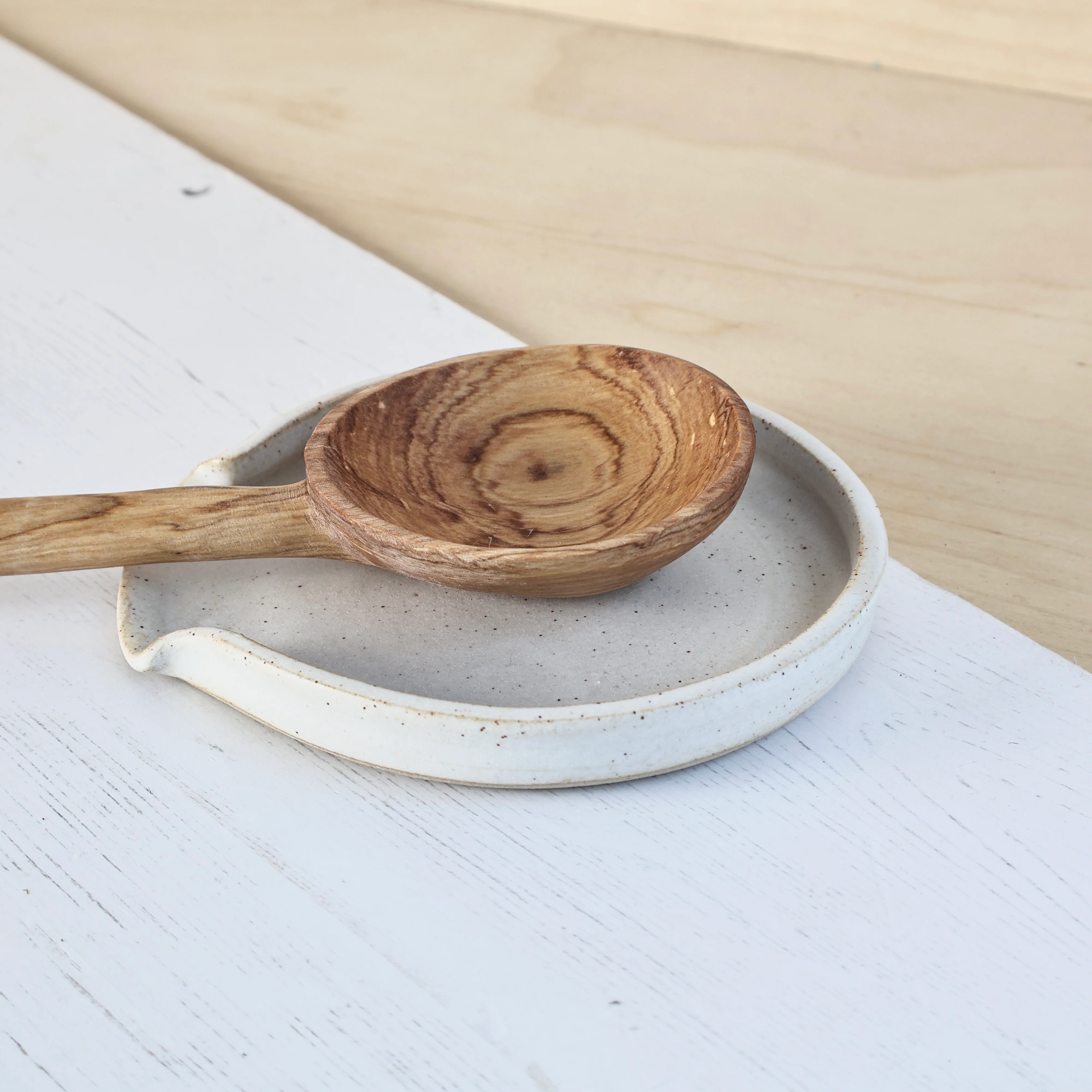 Handmade Ceramic Spoon Rest - Image 2