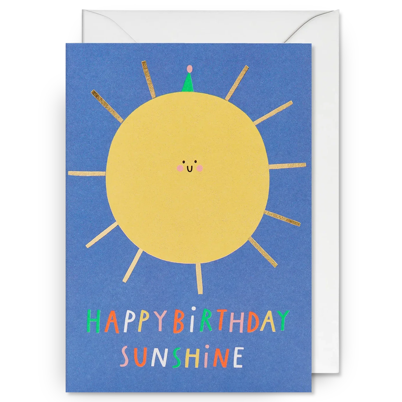 'Happy Birthday Sunshine' Greetings Card