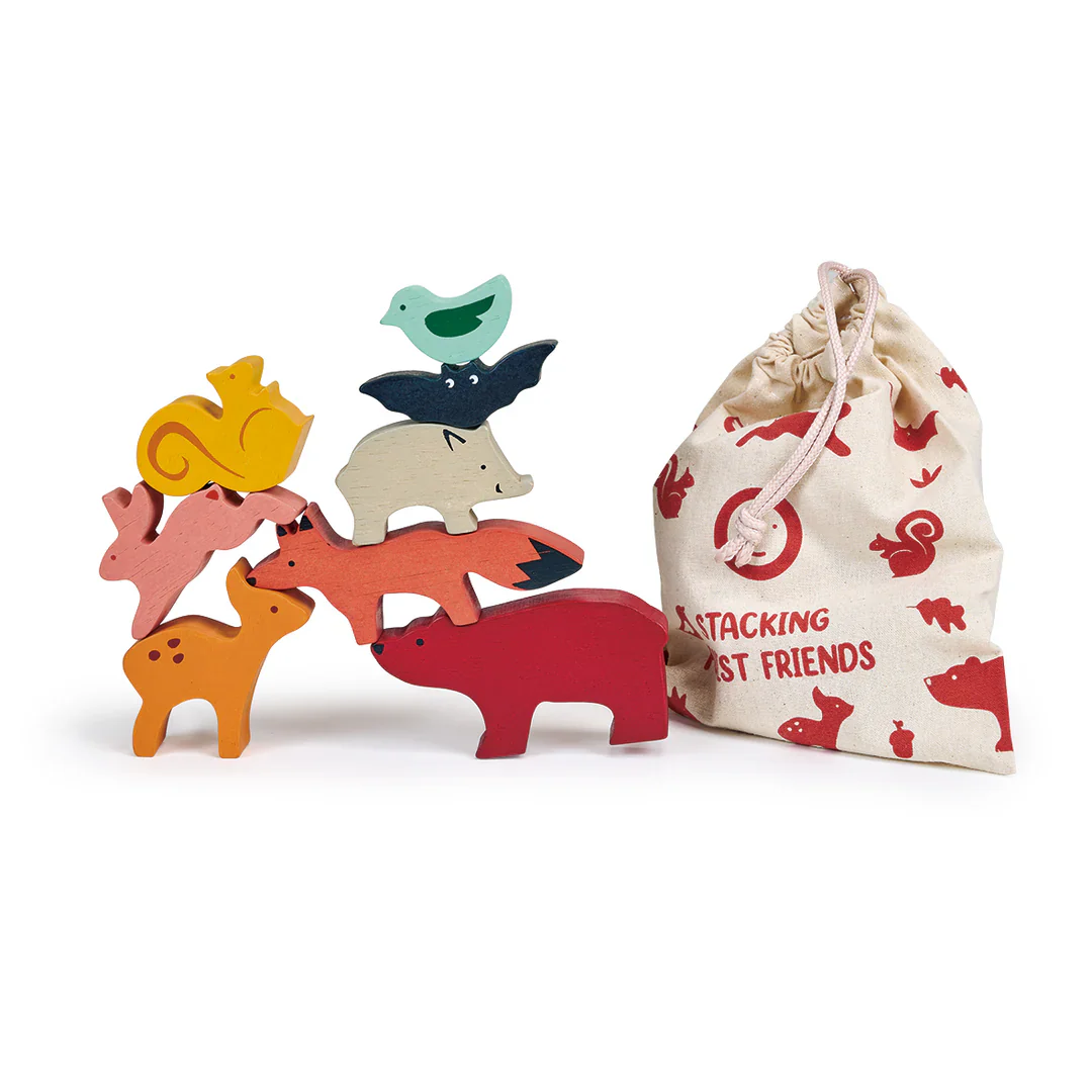 Happy Stacking Forest Wooden Toy
