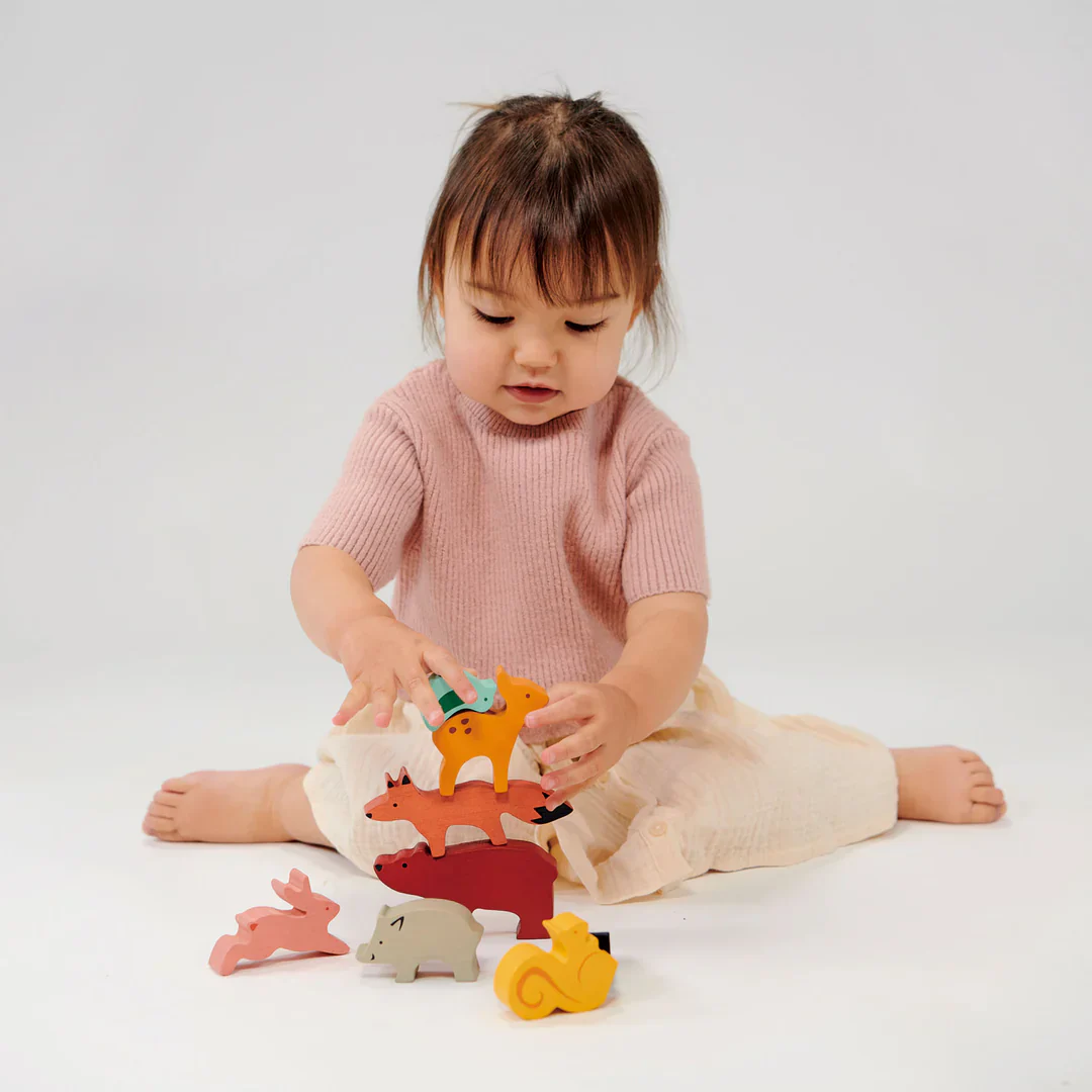 Happy Stacking Forest Wooden Toy - Image 2