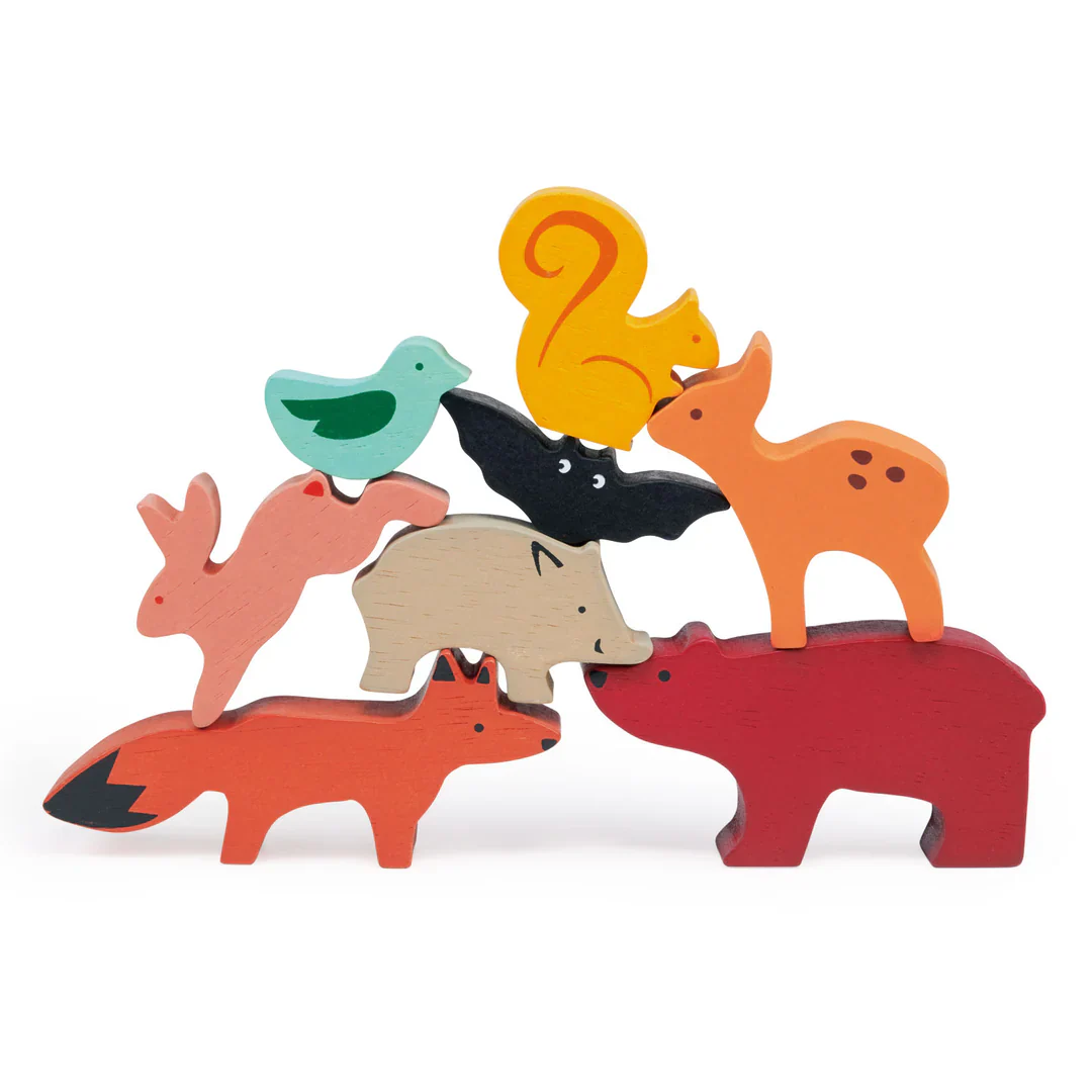 Happy Stacking Forest Wooden Toy - Image 3