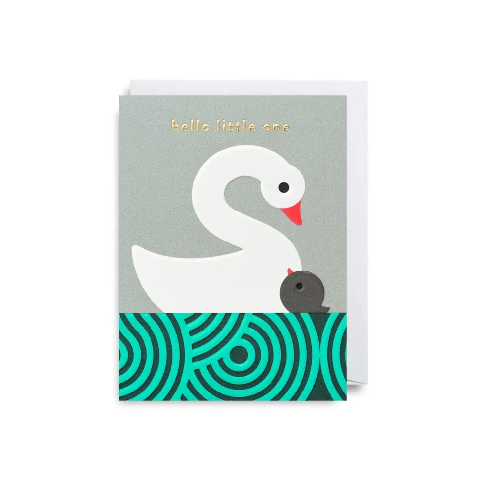 'Hello Little One' Mini Greetings Card
