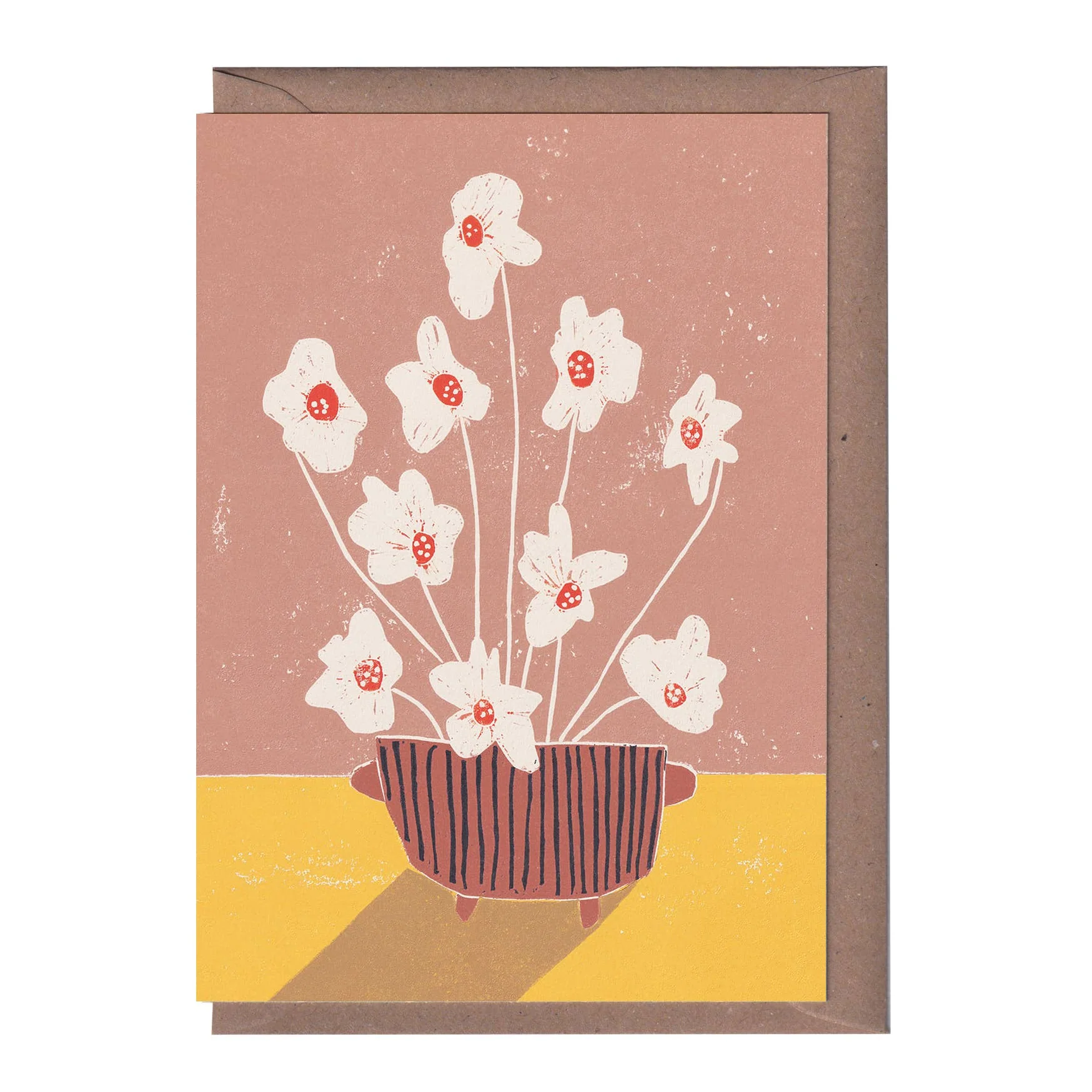 'Hibiscus' Greetings Card
