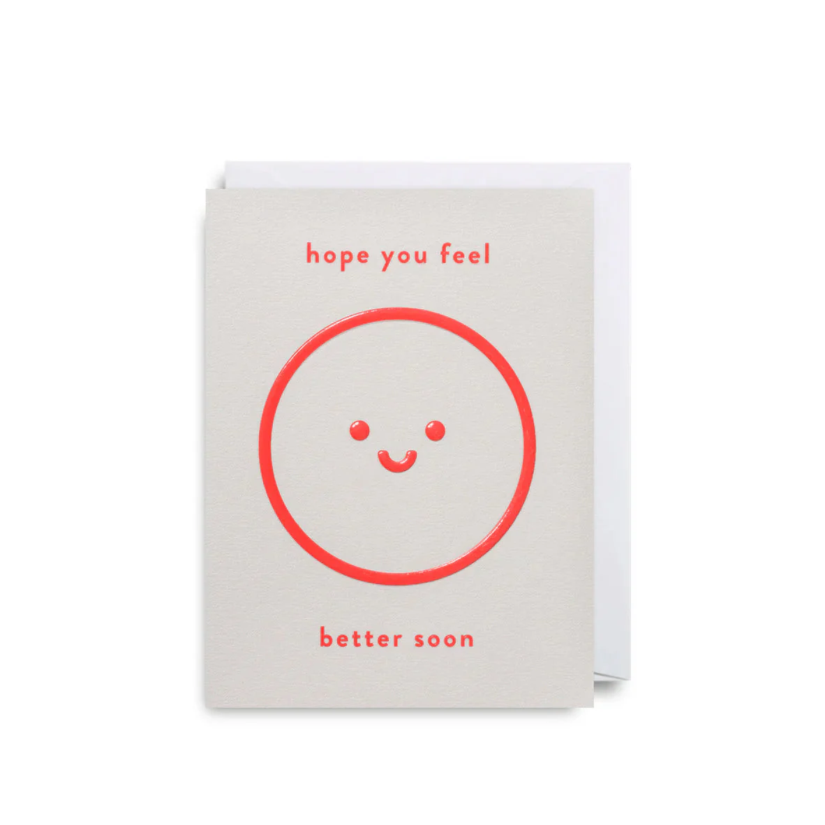 'Hope You Feel Better Soon' Mini Greetings Card