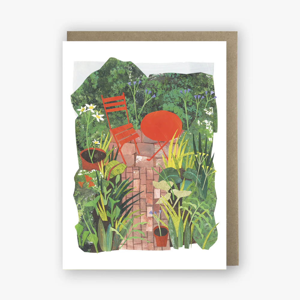 'In The Garden' Greetings Card